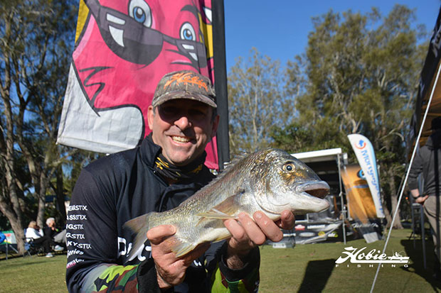 Richard Somerton from Victoria claimed the top spot and the biggest bream with this 1.41kg fish